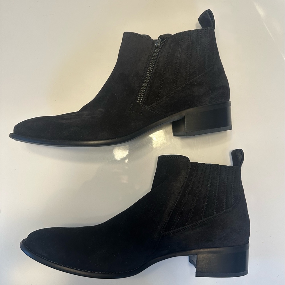 Paul Green Black Ankle Boots